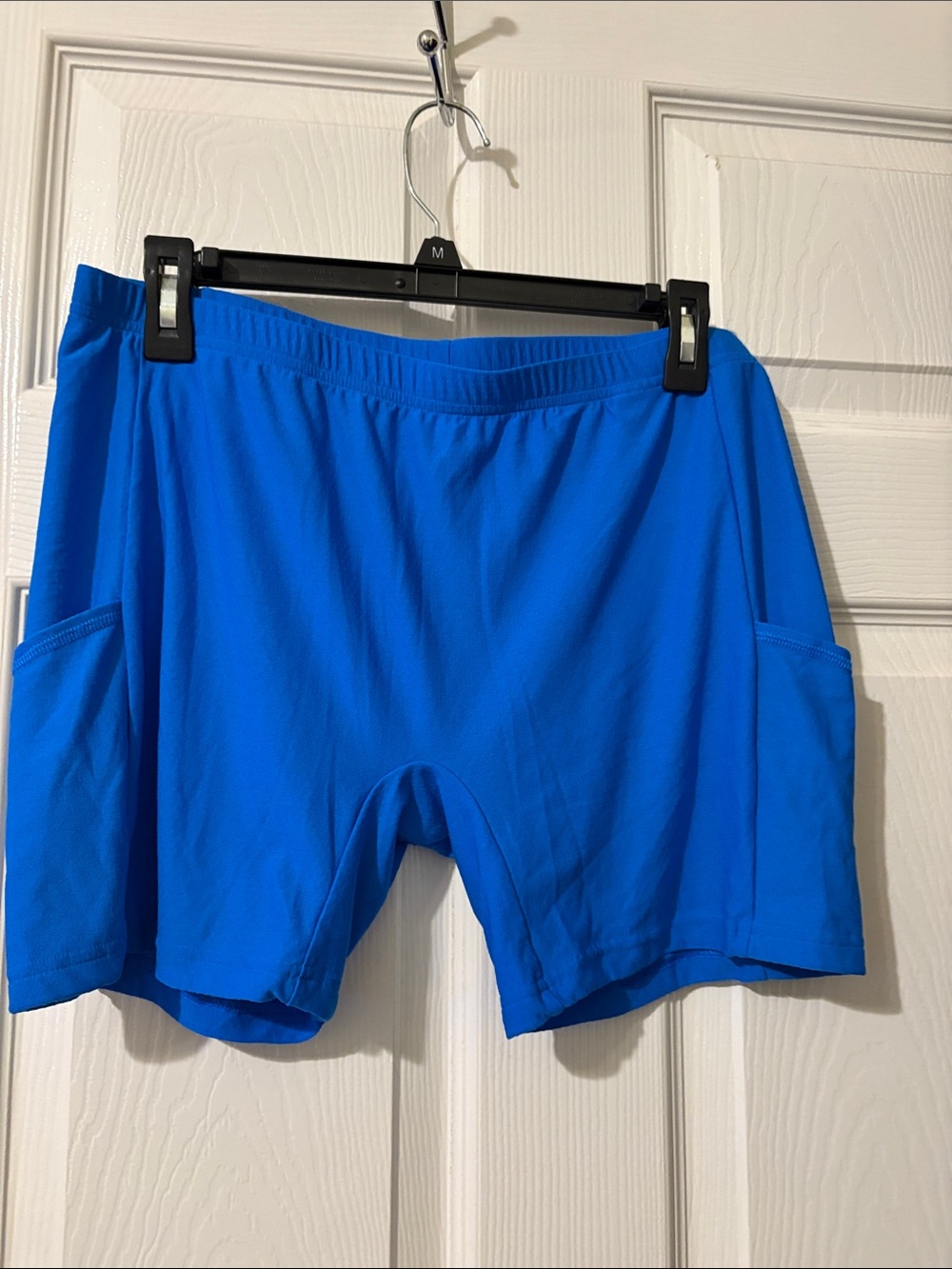 adidas Men's Royal Blue Athletic Shorts with Side Pockets